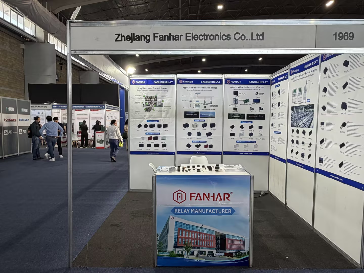 Prehľad udalosti | Fanhar Electronics na Expo Electrica 2026: Relé a riešenia inteligentných sietí